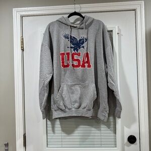 USA hoodie Mens size 2x Large